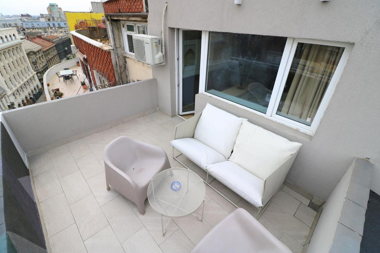 Апартаменти Deluxe Studio Old Center Panoramic View Terrace Бухарест Екстер'єр фото