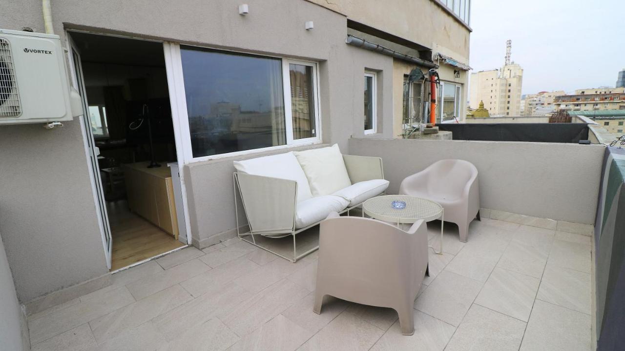 Апартаменти Deluxe Studio Old Center Panoramic View Terrace Бухарест Екстер'єр фото